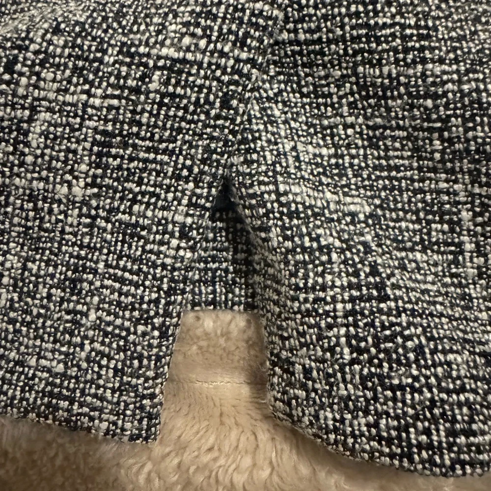 Banana Republic Gray Tweed Midi Dress - Picture 3 of 6